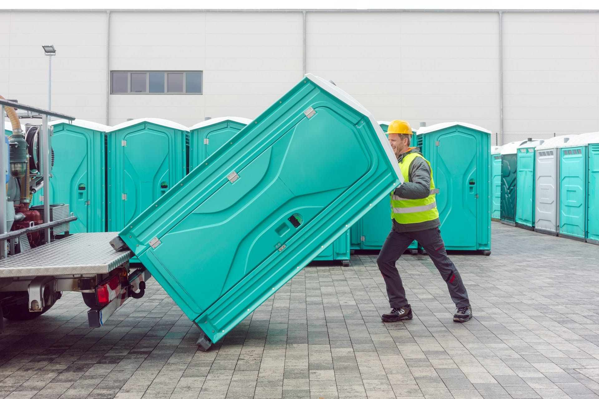 portable toilets