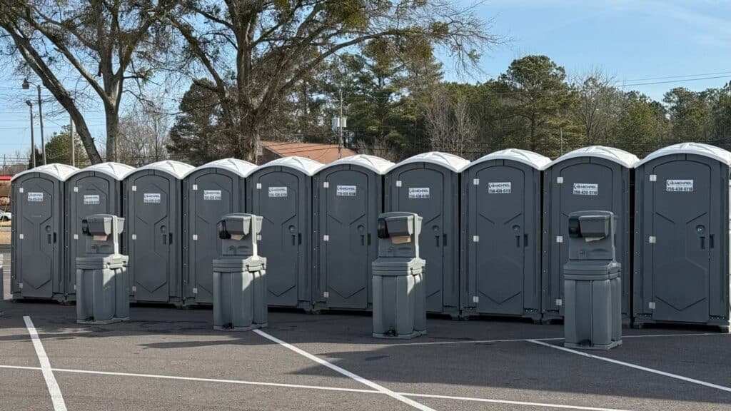 portable toilet event rental Alabama